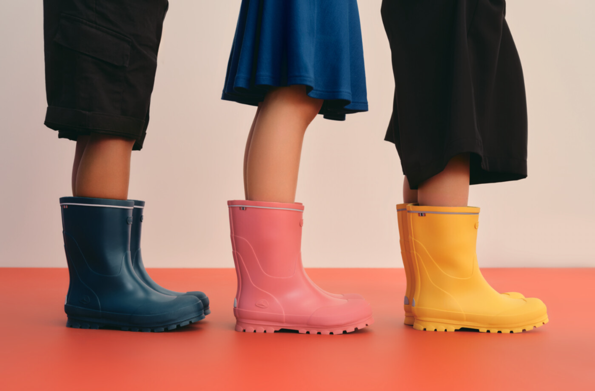 Bottes à semelle optique colorée pour enfants, bottes d'équitation de  rinçage pour enfants, chaussures imperméables pour bébé fille, décontracté,  plate-forme de mode, automne 2021