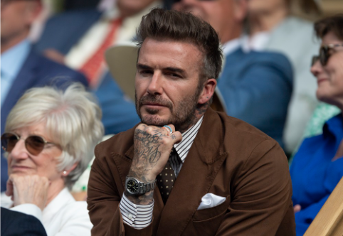 David Beckham portant une montre