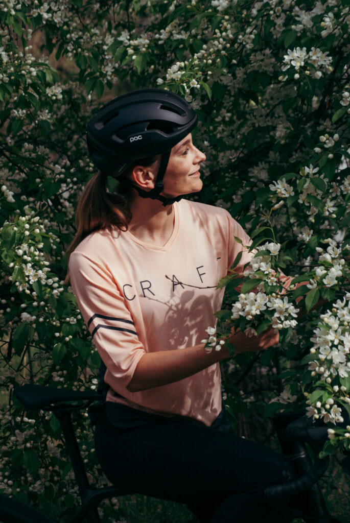 t-shirt de vélo pour femmes